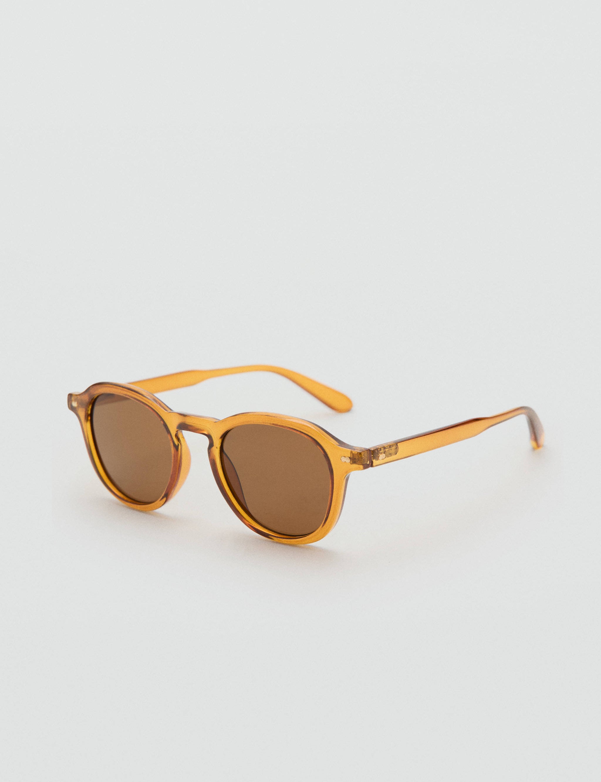 Mango glasses justin in ochre-052