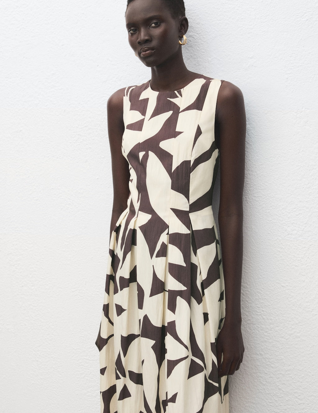 Mango dress mint in beige - Image 1