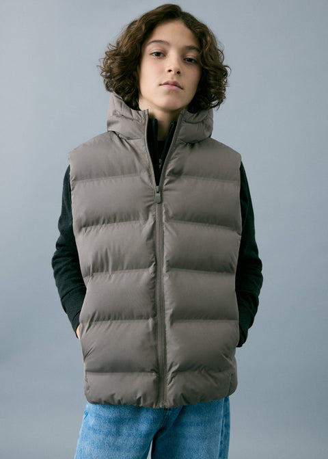 Mango outer vest manel in mole