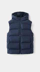 Mango outer vest manel in navy