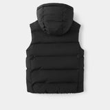 Mango outer vest manel in black