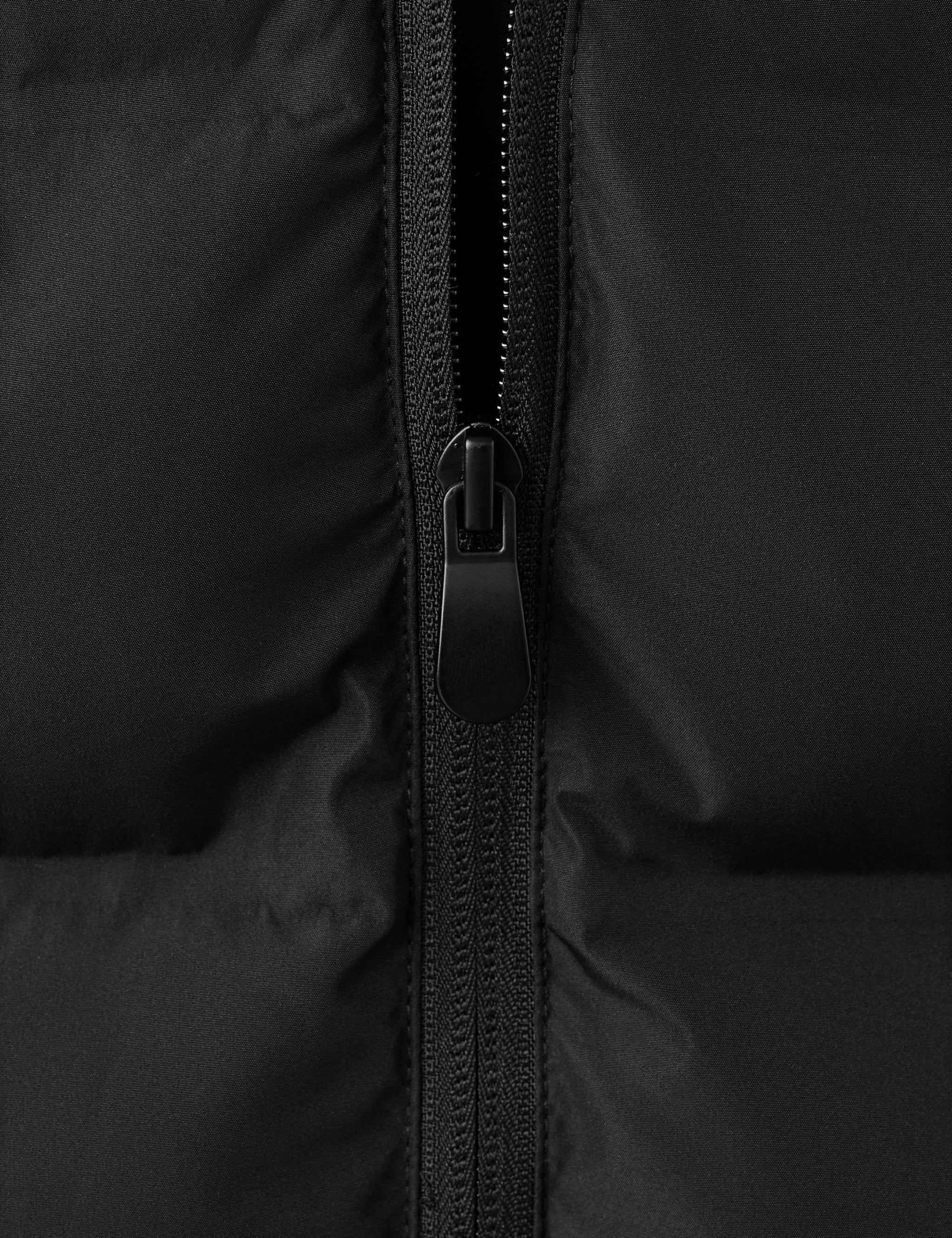 Mango outer vest manel in black