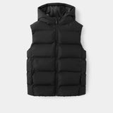 Mango outer vest manel in black