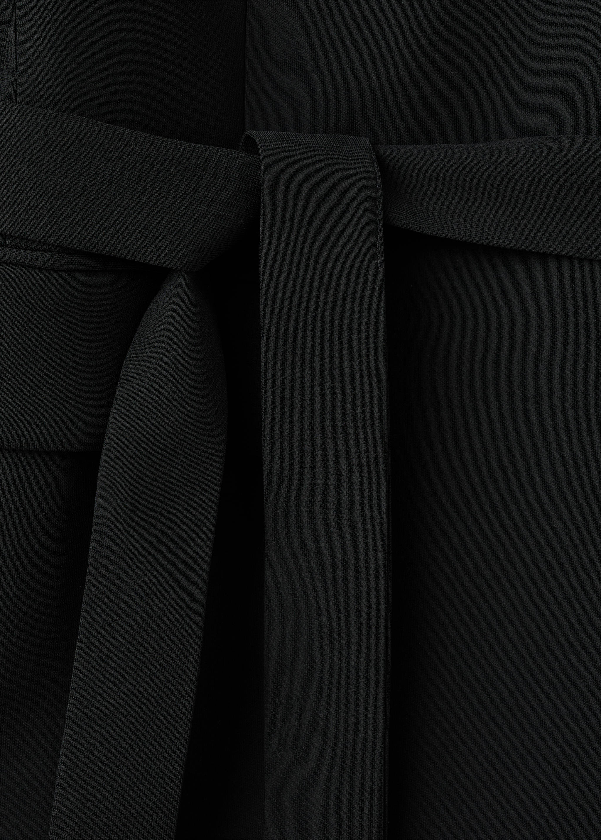 Mango blazer iguana in black