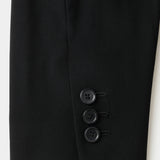 Mango blazer iguana in black