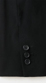 Mango blazer iguana in black