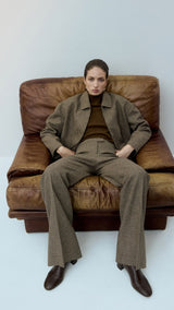 Mango trousers gina in camel - Image 4