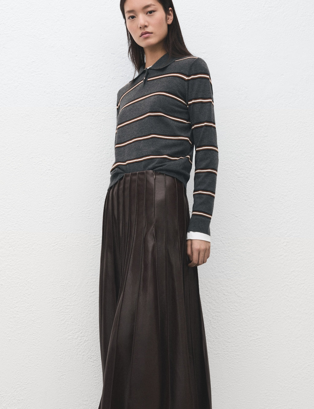 Mango sweater caillu in medium vigore grey - Image 1