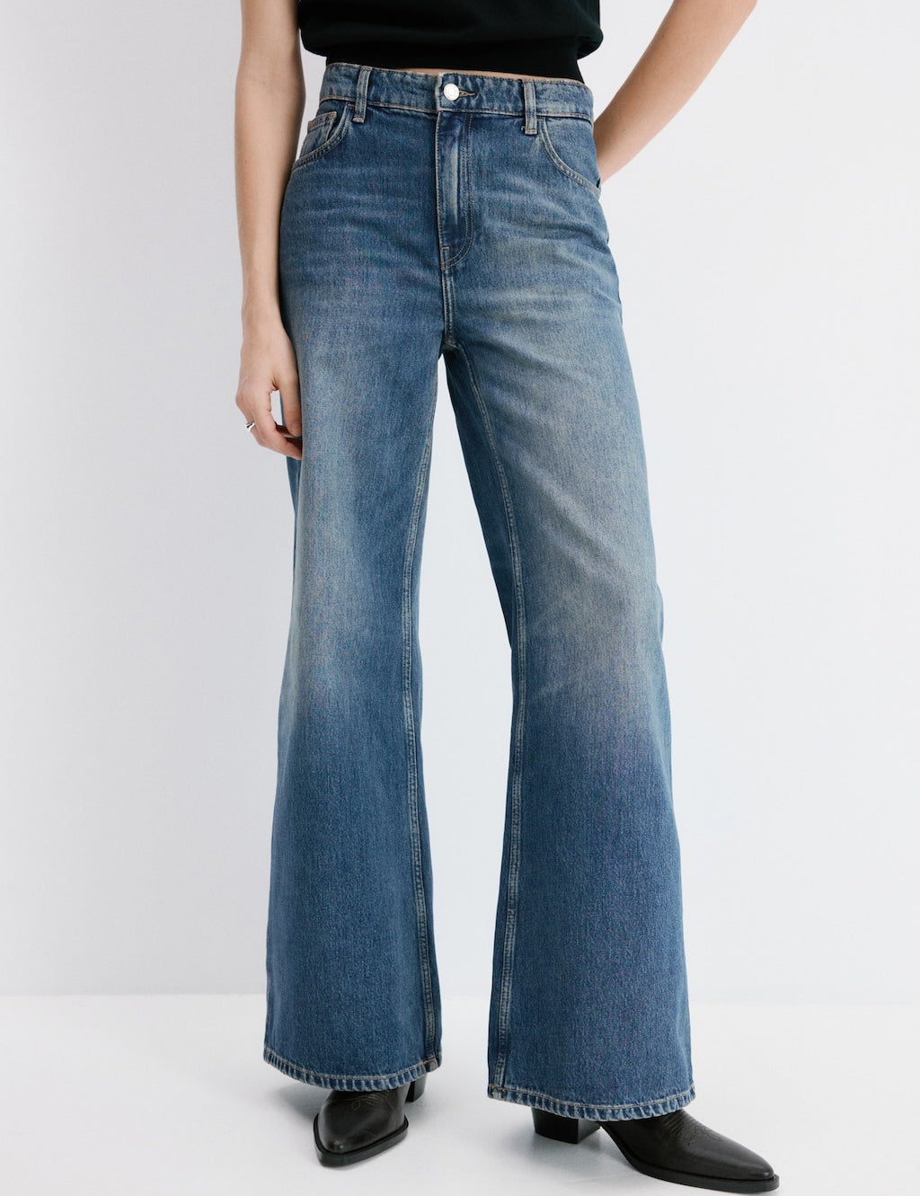 Mango jeans cande in dark denim - Image 1