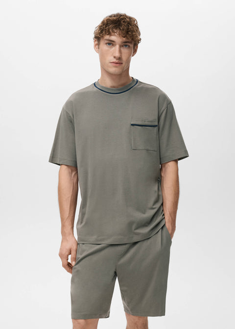 Mango pyjama sleep in coffee