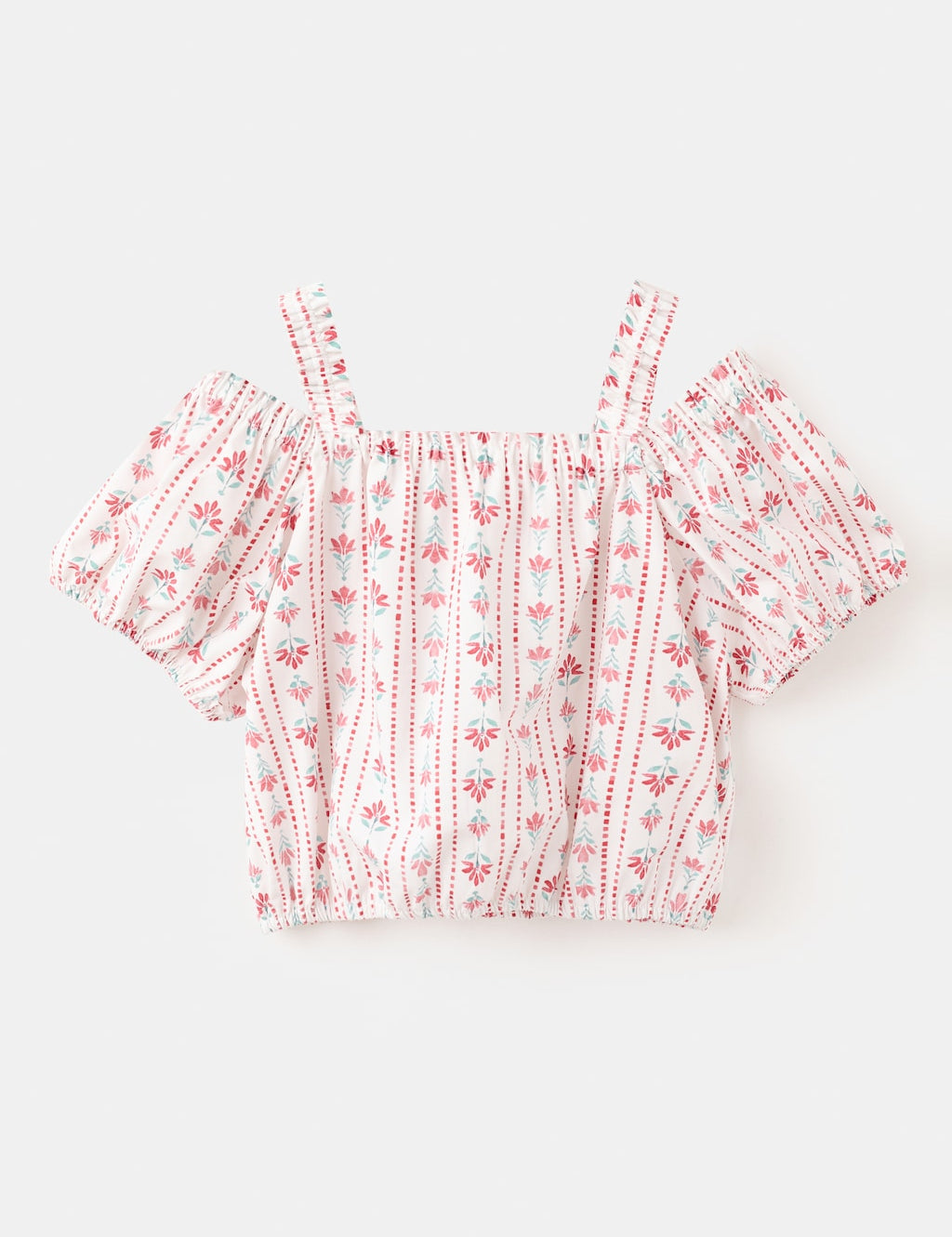 Mango blouse atinaset in red - Image 1