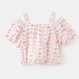 Mango blouse atinaset in red - Image 1