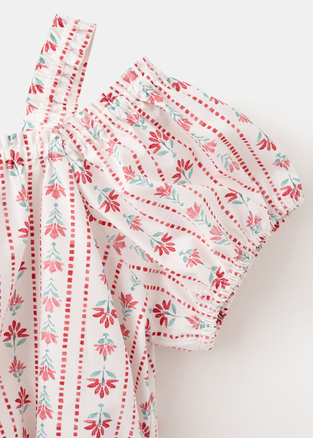 Mango blouse atinaset in red - Image 2