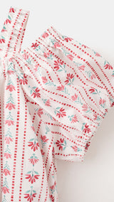 Mango blouse atinaset in red - Image 2
