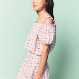 Mango blouse atinaset in red - Image 3