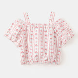 Mango blouse atinaset in red - Image 5