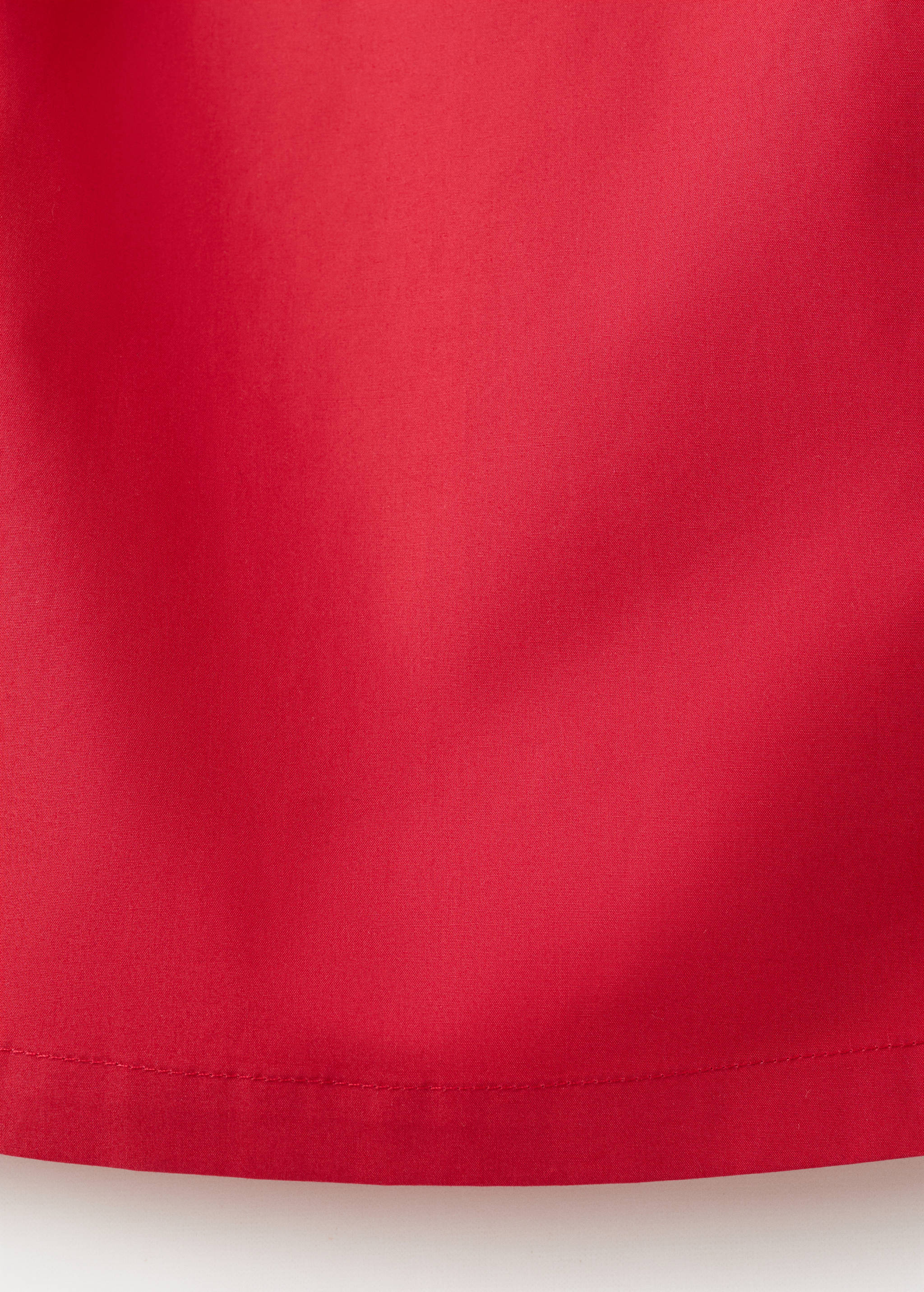 Mango top poppy in red-030