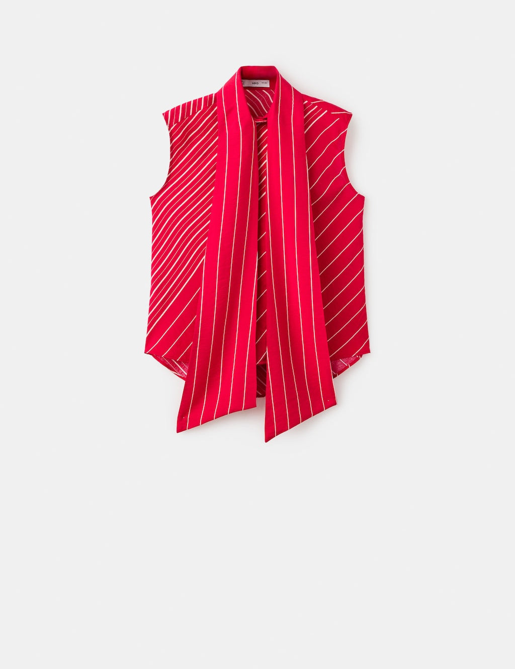 Mango blouse paris in red - Image 2