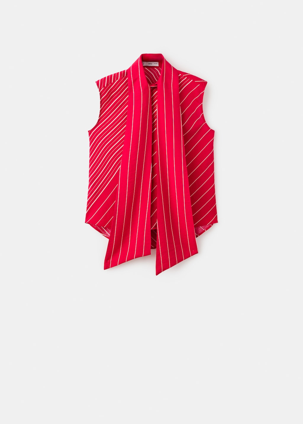 Mango blouse paris in red - Image 2
