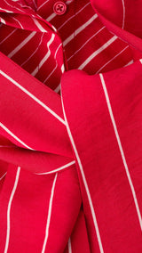 Mango blouse paris in red - Image 5