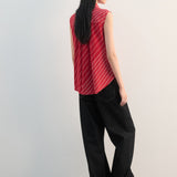 Mango blouse paris in red - Image 6