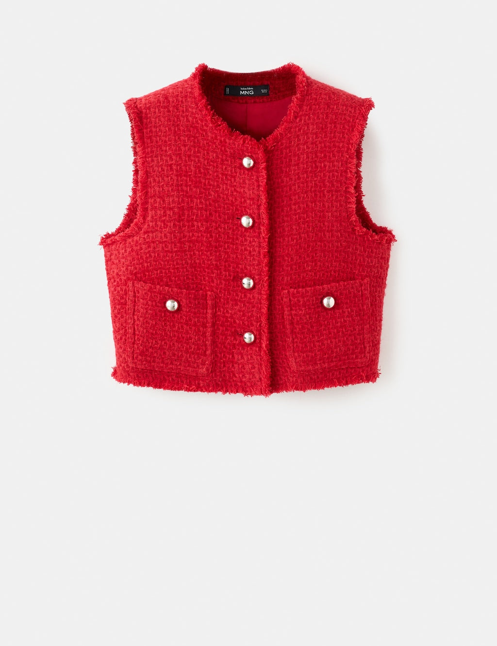 Mango vest mody in red - Image 2