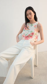 Mango top nico in off white - Image 4