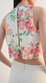 Mango top nico in off white - Image 6