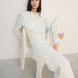Mango jacket marine in off white - Image 5