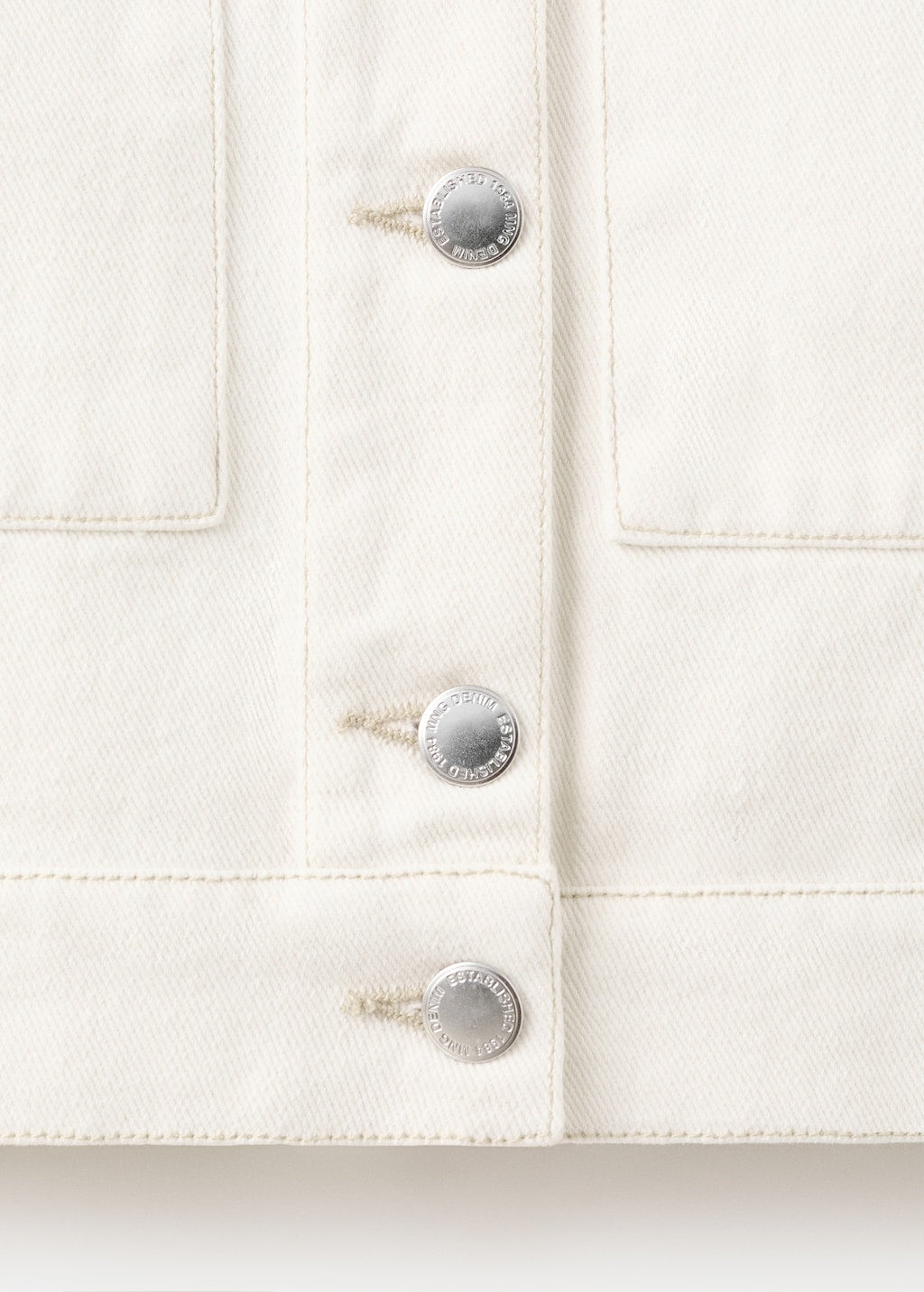 Mango jacket marine in off white - Image 6