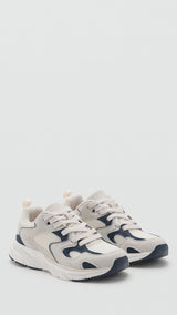 Mango trainers pluto in grey - Image 1