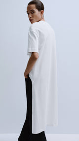 Mango t-shirt iris in white-003