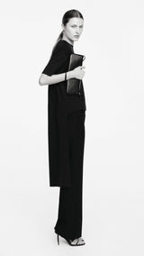 Mango t-shirt iris in black-001