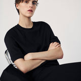 Mango t-shirt iris in black-004