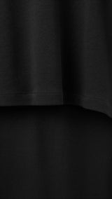 Mango t-shirt iris in black-030