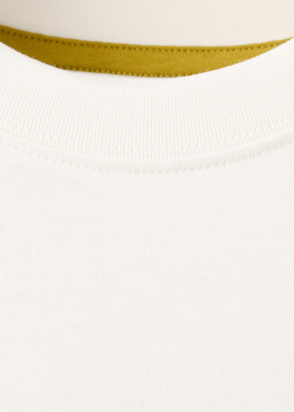 Mango t-shirt erope in off white - Image 2