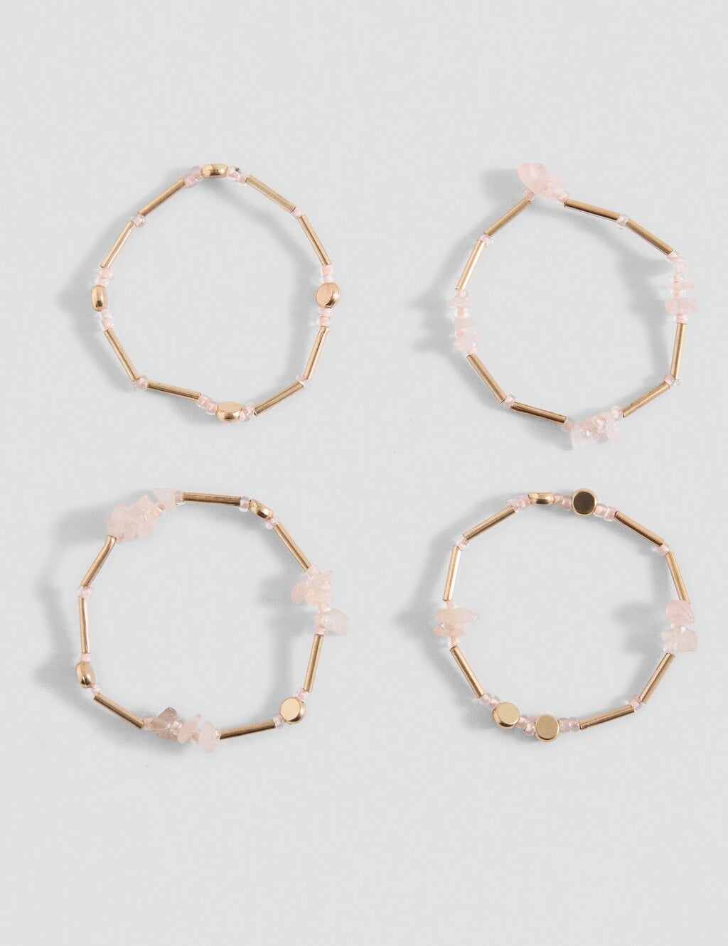 Mango bracelet mineral in gold - Image 1
