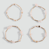 Mango bracelet mineral in gold - Image 1