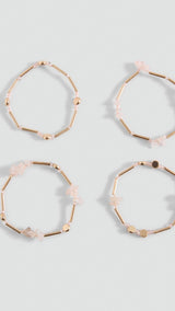 Mango bracelet mineral in gold - Image 1