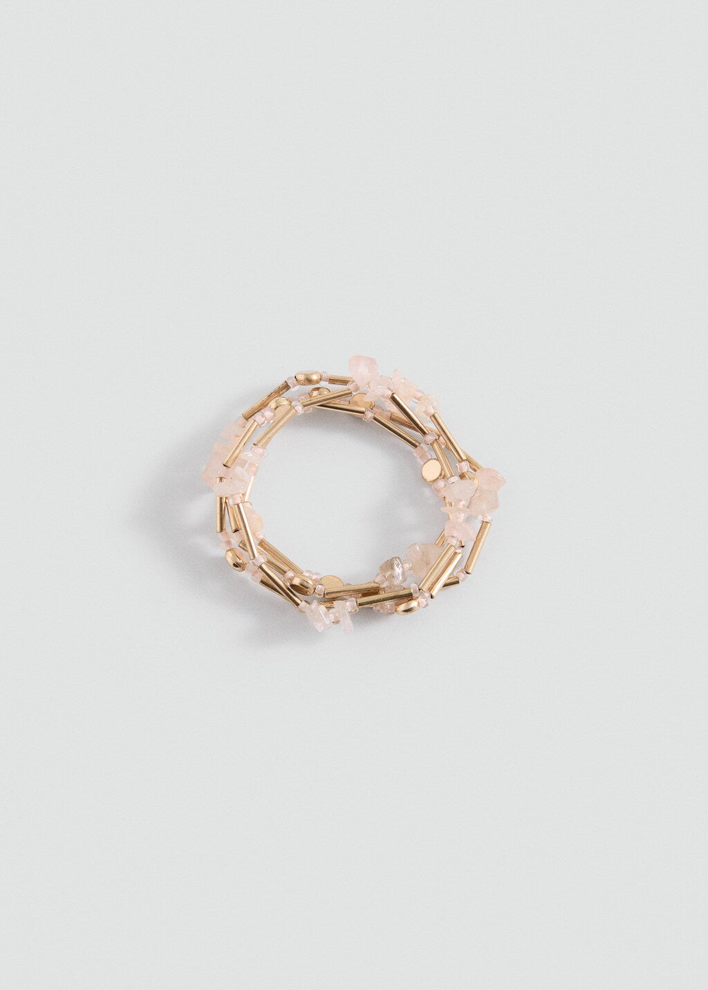 Mango bracelet mineral in gold - Image 2