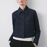 Mango jacket newyork in soft denim - Image 1