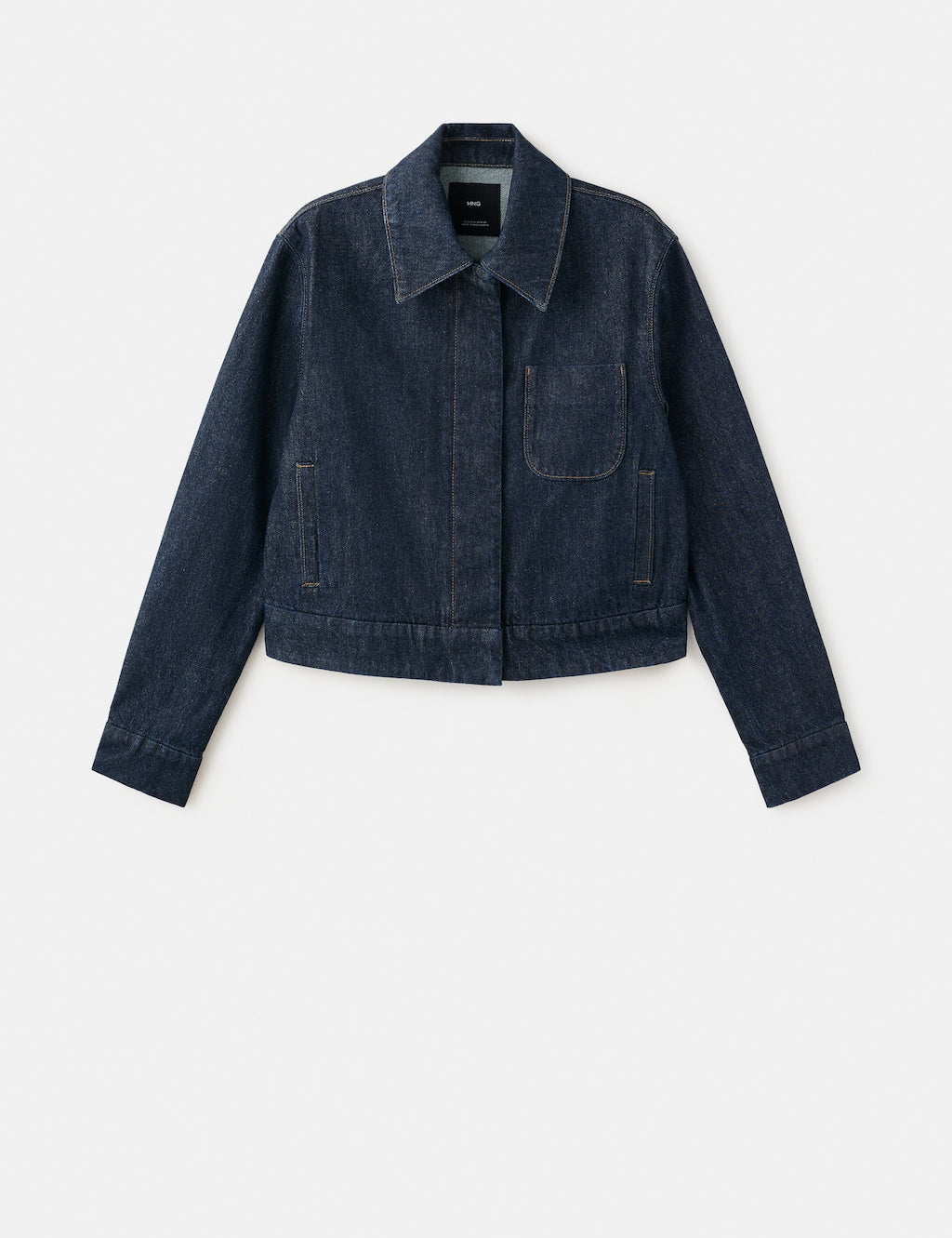 Mango jacket newyork in soft denim - Image 2