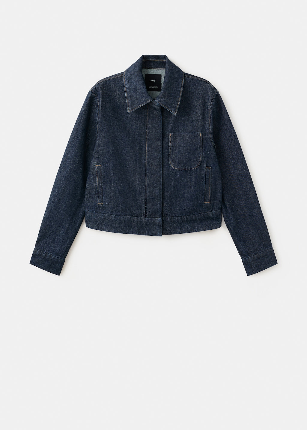 Mango jacket newyork in soft denim - Image 2
