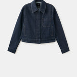 Mango jacket newyork in soft denim - Image 2