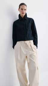 Mango jacket newyork in soft denim - Image 4