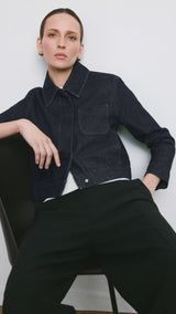 Mango jacket newyork in soft denim - Image 5