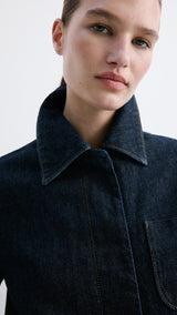 Mango jacket newyork in soft denim - Image 6