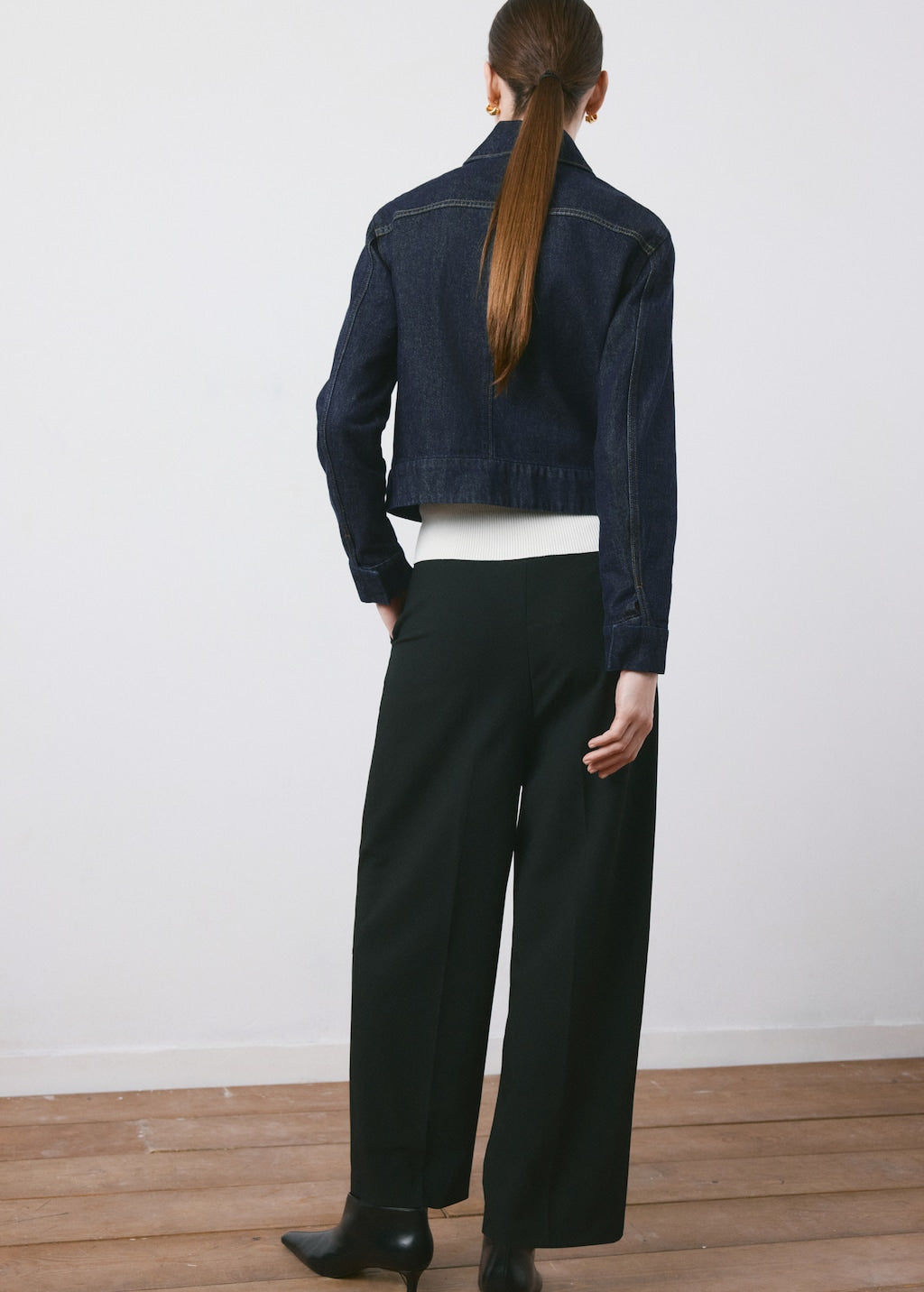 Mango jacket newyork in soft denim - Image 8