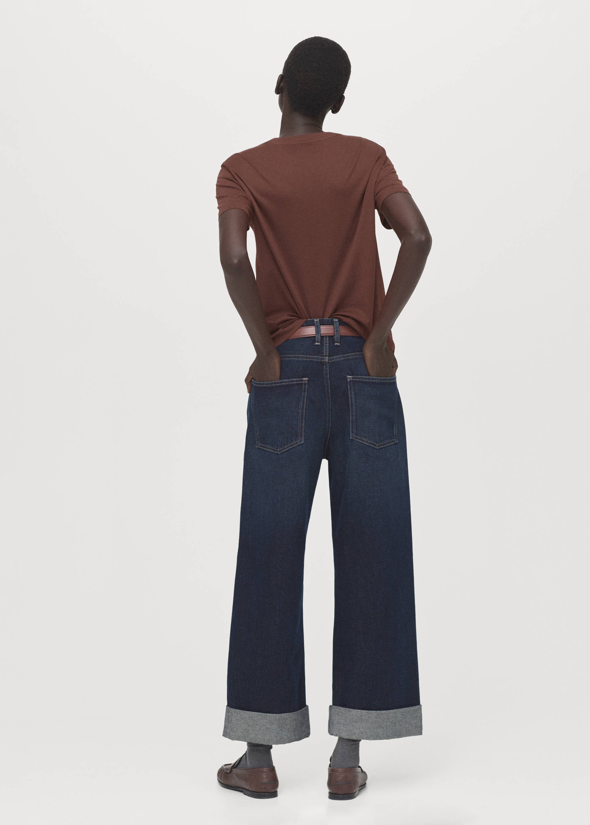 Mango t-shirt chals in color 79-003