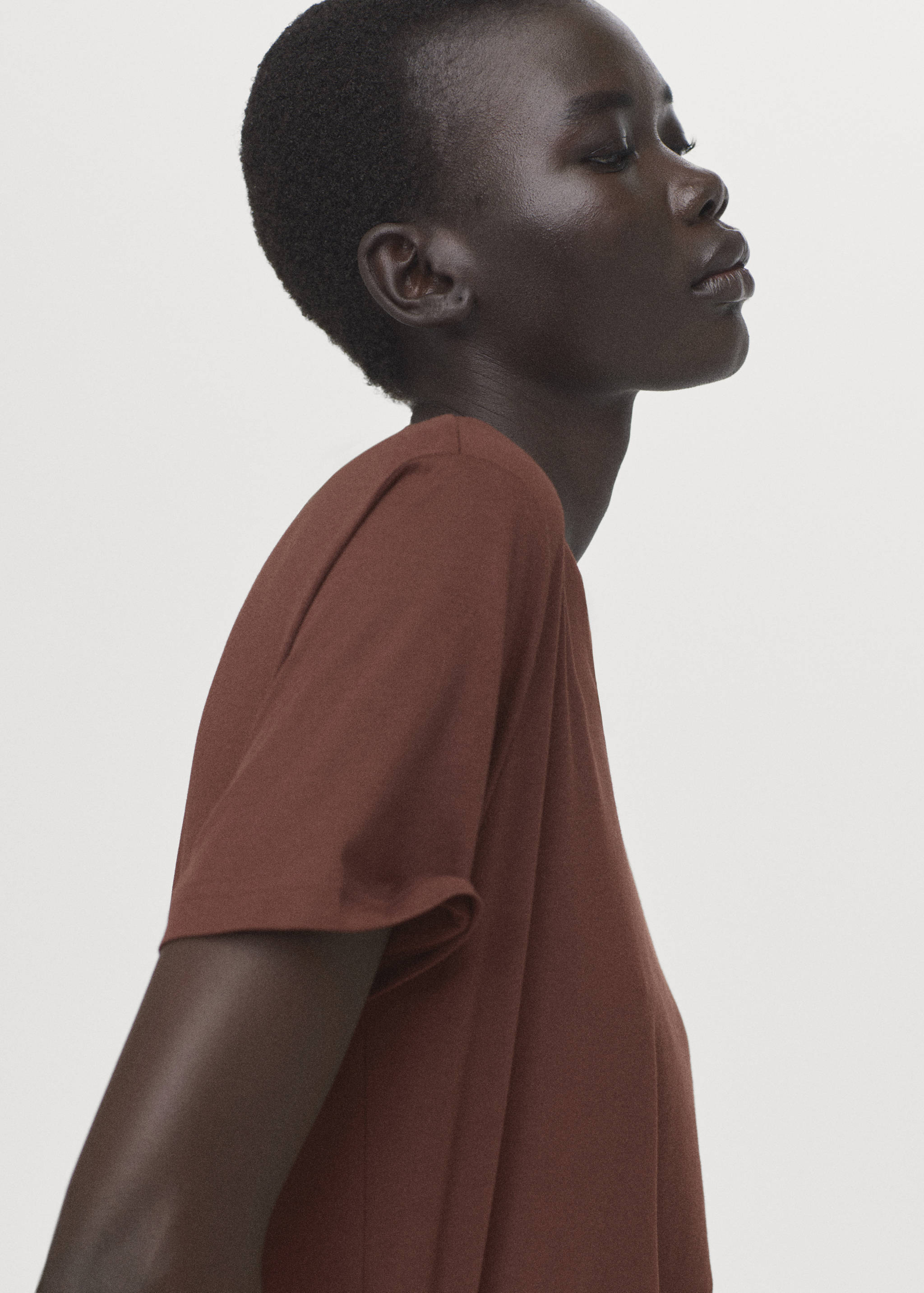 Mango t-shirt chals in color 79-004